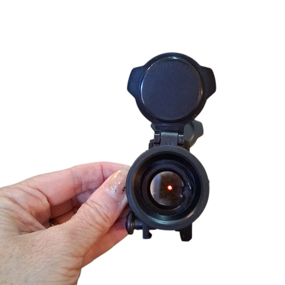 CP Center Point Red Green Dot Sight Scope¹ Rail Mount Shotgun MN:72601 Batt. Op.
